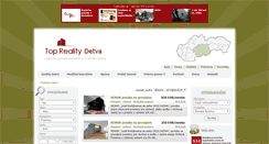 Desktop Screenshot of priestory.reality-detva.eu