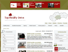 Tablet Screenshot of priestory.reality-detva.eu